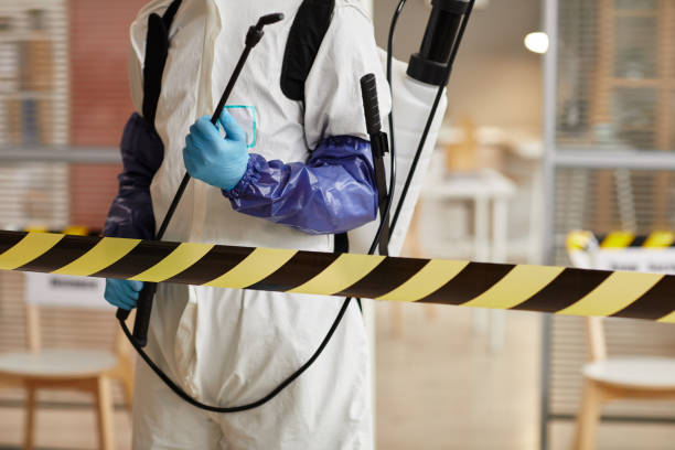 Professional Biohazard Cleanup technician working in Verona, KY